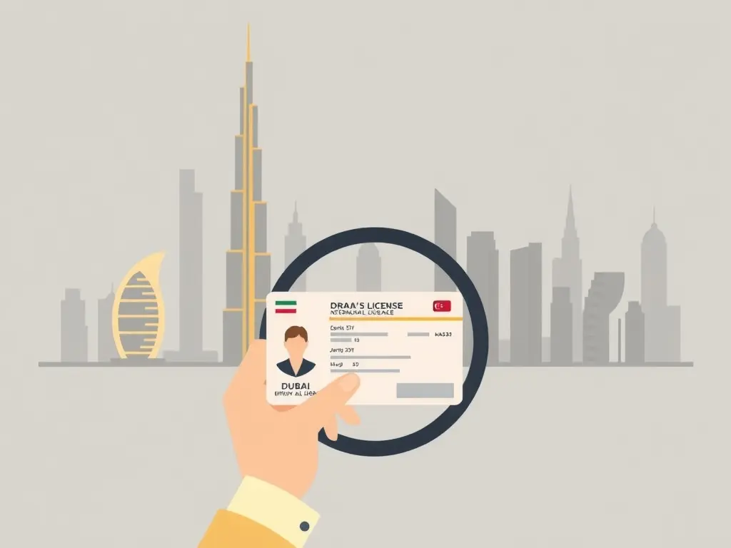 Internationaal rijbewijs Dubai